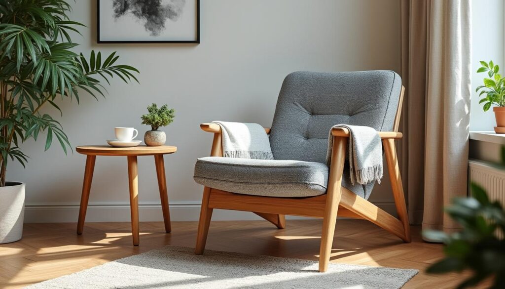 Idées pour intégrer un fauteuil dans une ambiance style scandinave moderne