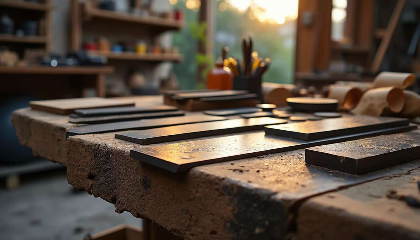 Illustration: Les matériaux et traitements qui font la différence dans les lames de scie à chantourner