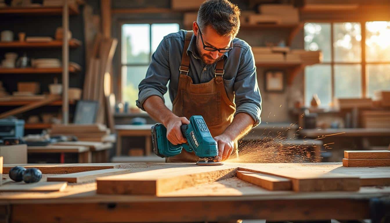 Illustration: Pourquoi choisir une scie radiale de la marque Makita pour vos découpes ?