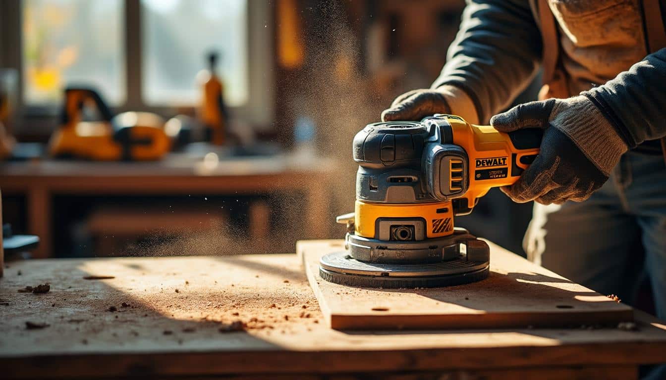 Scie radiale Dewalt : précision et puissance pour vos découpes