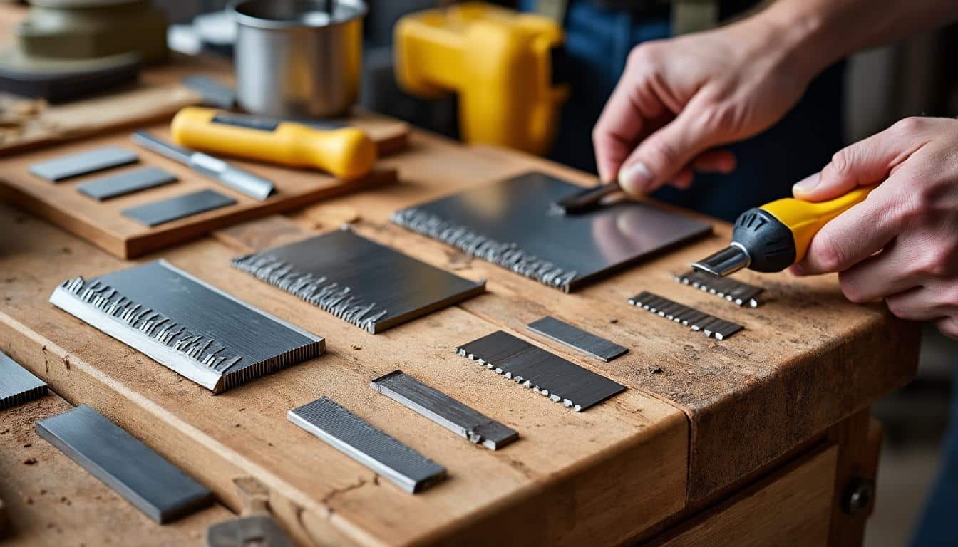 Illustration: Comprendre les caractéristiques et usages des lames pour scie sauteuse Parkside