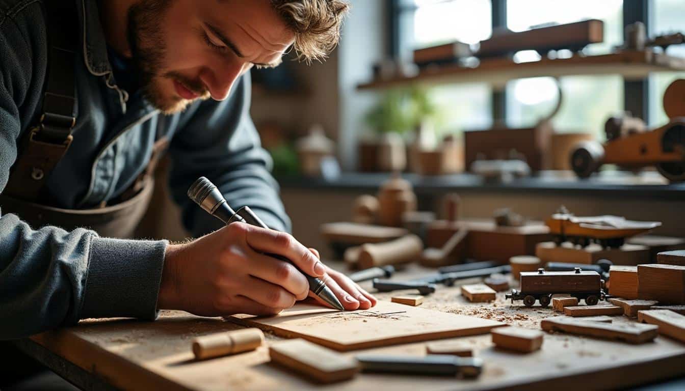 Illustration: Pourquoi la scie de précision est-elle un outil incontournable pour le modélisme ?