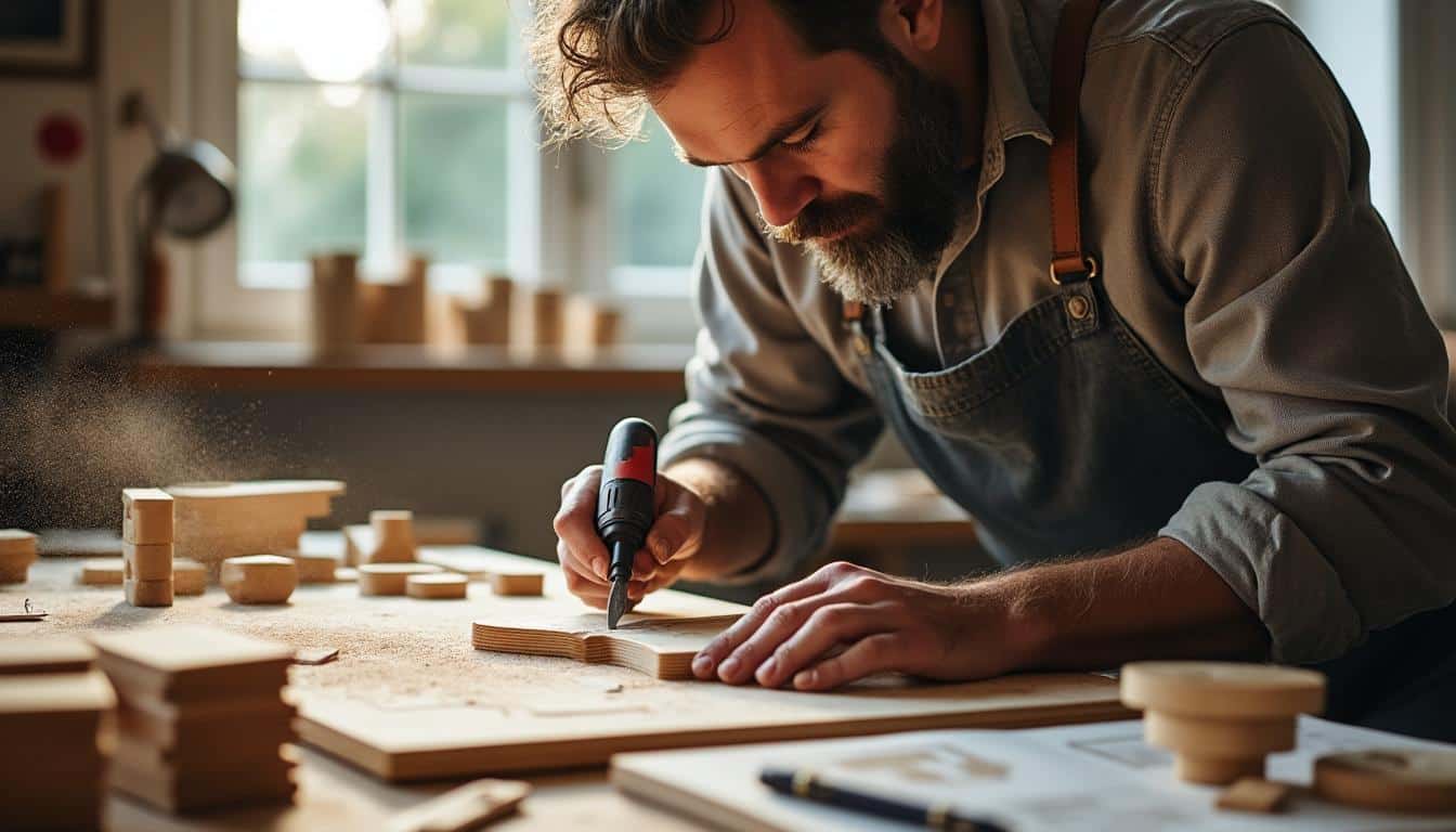 Illustration: Comment maîtriser parfaitement l’usage de la scie de précision pour vos projets de modélisme ?