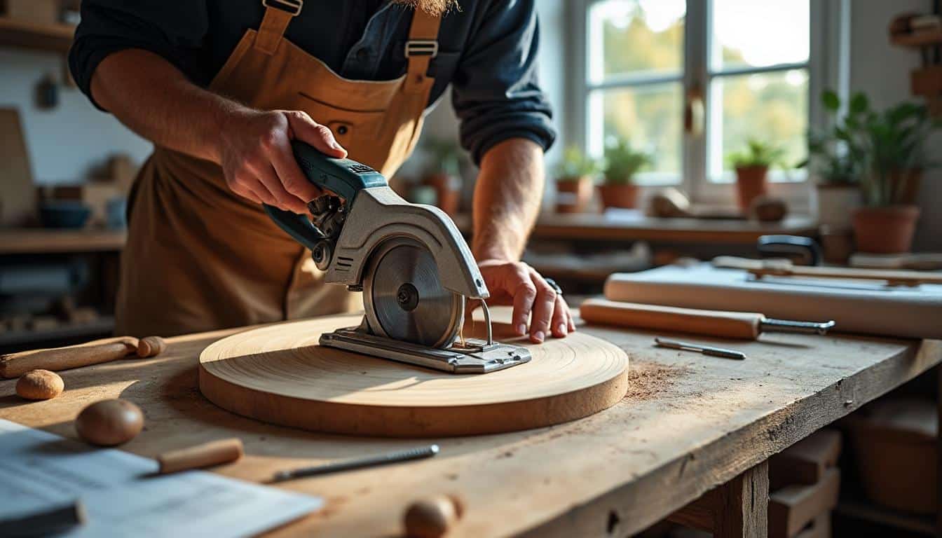 Illustration: Pourquoi et comment convertir une scie circulaire en scie montée sur table ?