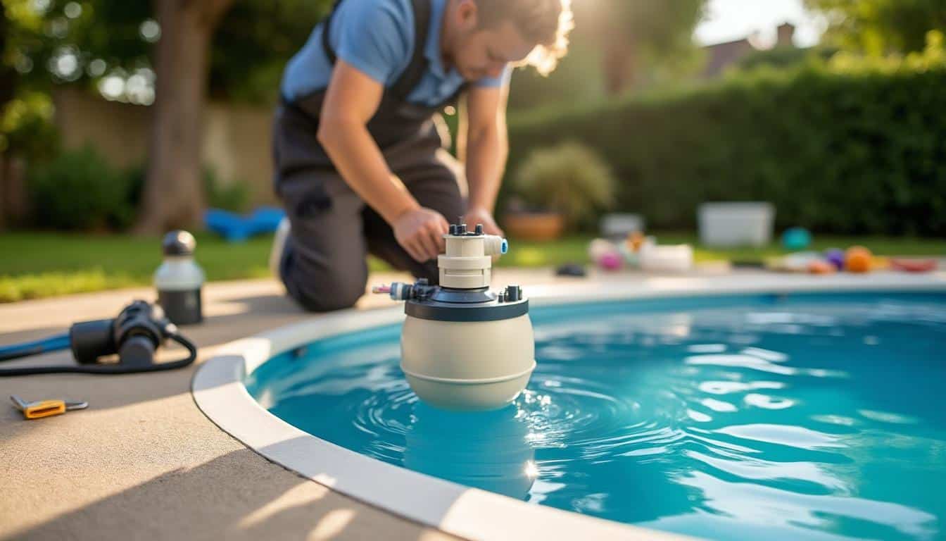 Illustration: Comment fonctionne un système de filtration à sable pour purifier l’eau de votre piscine hors sol ?