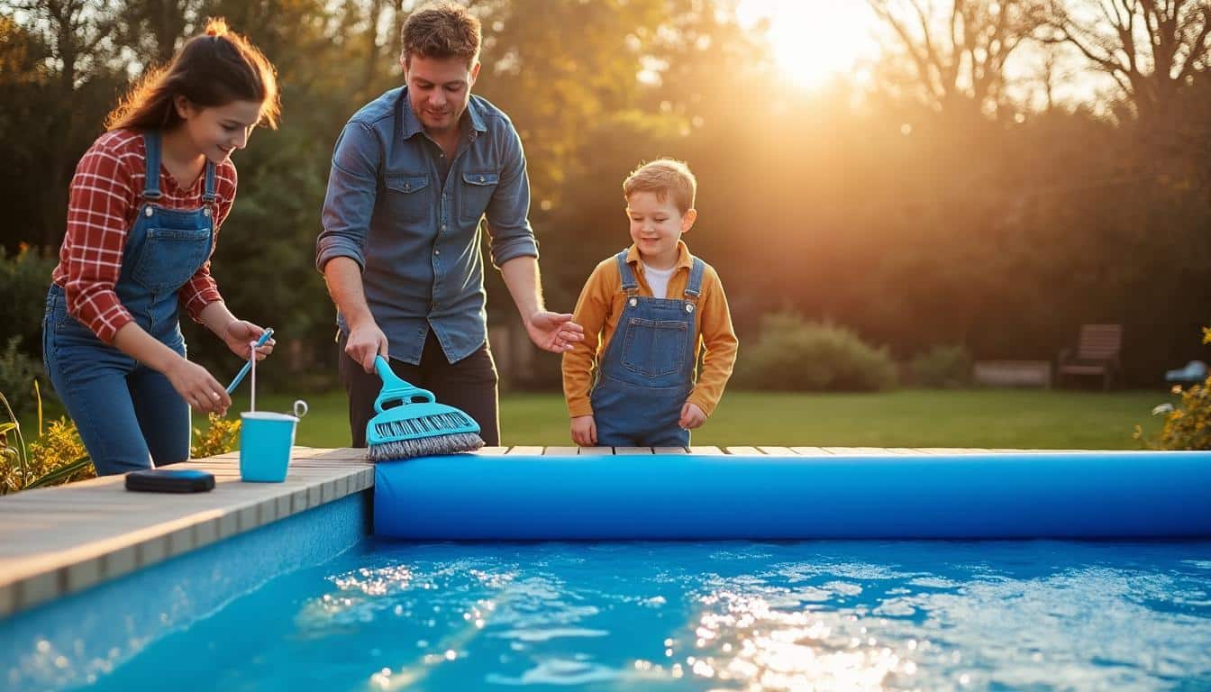 Illustration: Comprendre les méthodes adaptées pour hiverner une piscine hors sol