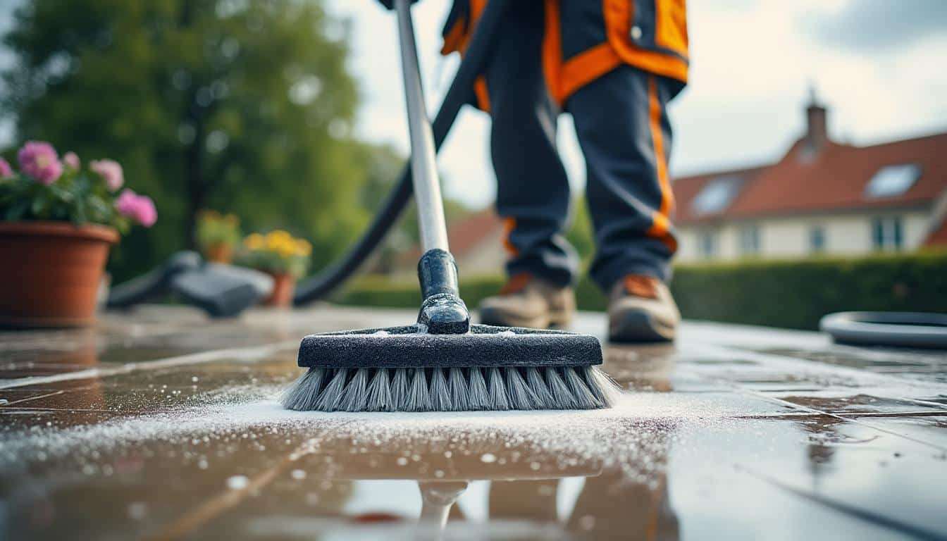 Nettoyage de la toiture en service à la personne : guide complet