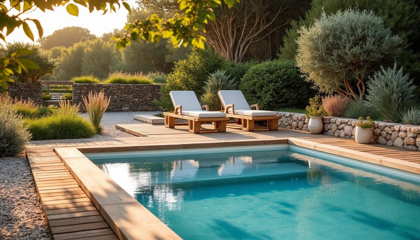 Illustration: Choisir les matériaux idéaux pour aménager autour d’une piscine hors sol