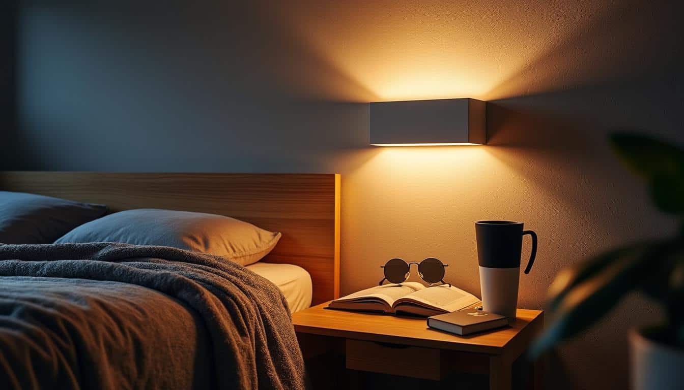 Illustration: Comment une applique murale transforme l’éclairage d’une chambre