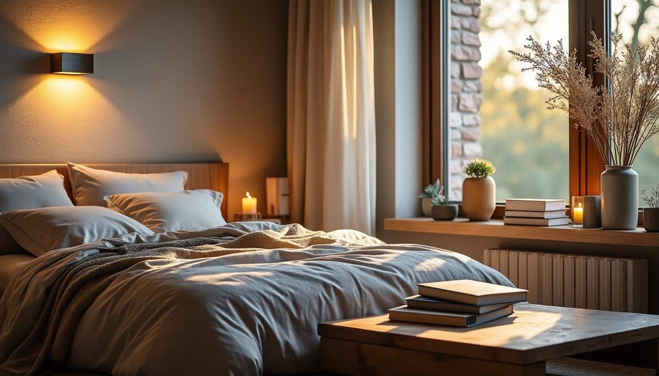 Chambre avec applique murale : style, confort et gain d’espace