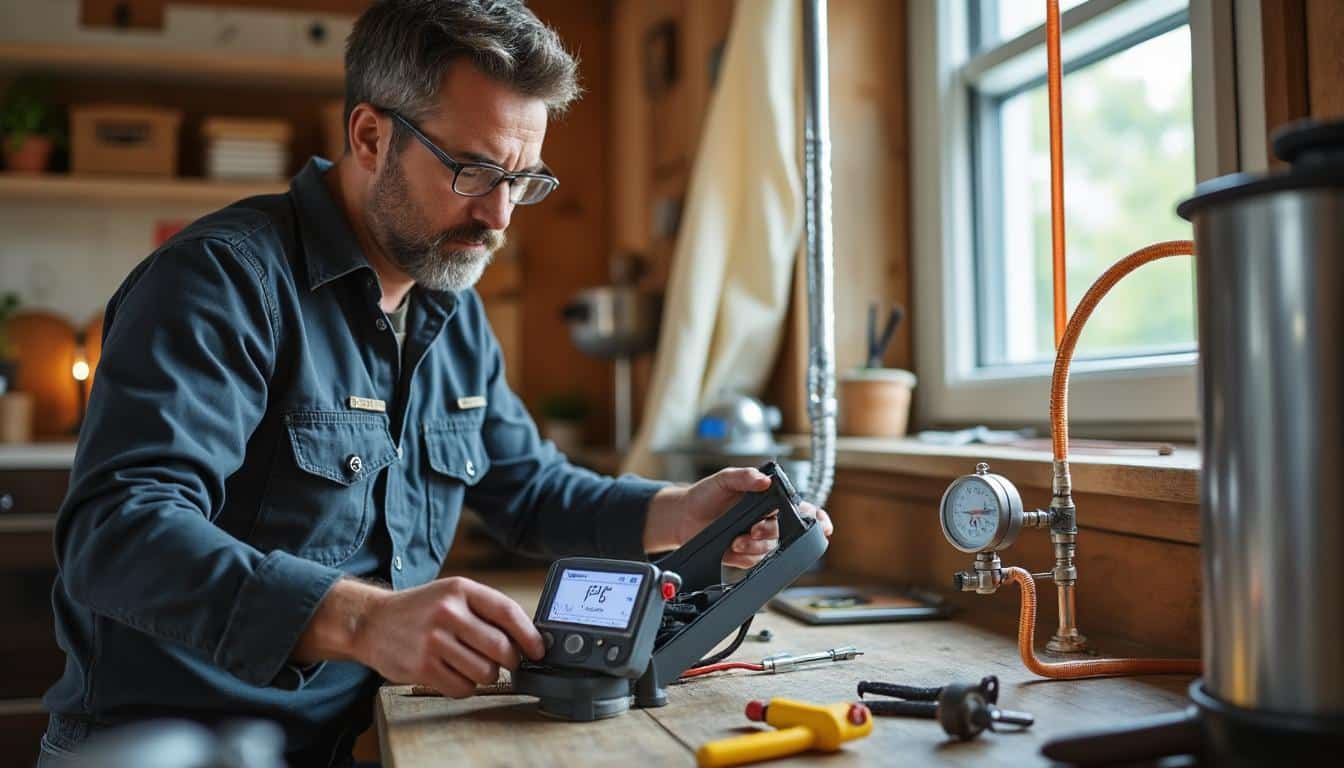 Illustration: Comprendre le rôle du débitmètre dans le chauffage par plancher chauffant