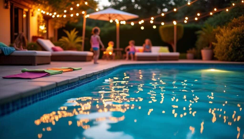 Lumière pour la piscine hors sol : guide pour un éclairage parfait