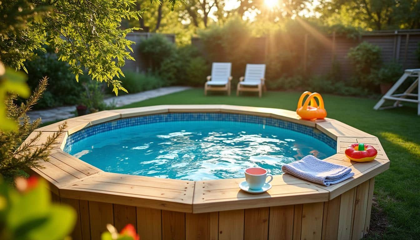 Illustration: Les formes et types de piscines en bois hors sol adaptées à tous les espaces