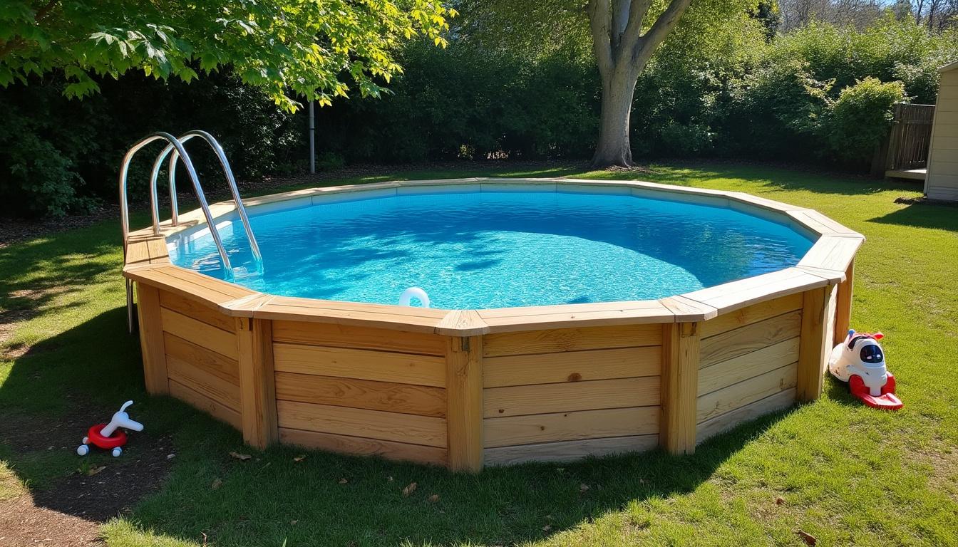 Illustration: Découvrir les formes et dimensions des piscines en bois pour le jardin
