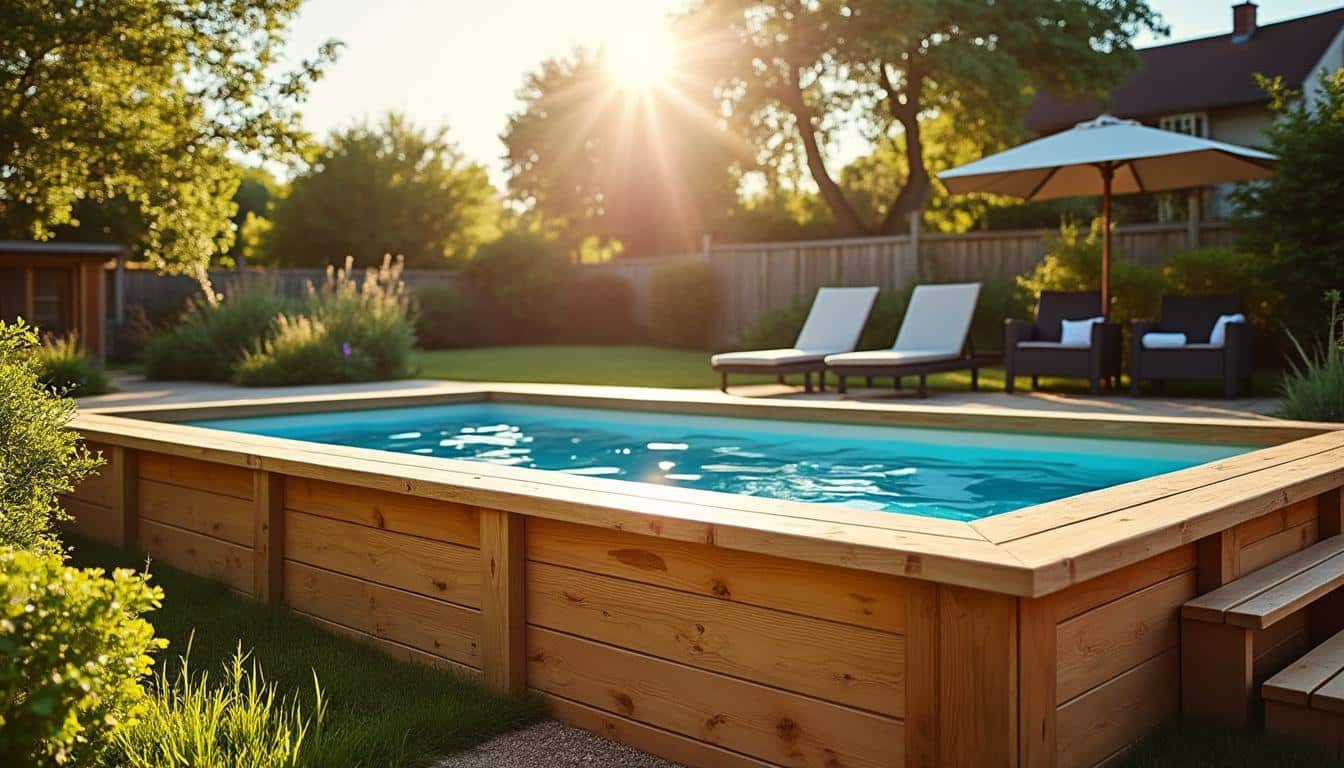 Illustration: Découvrir les caractéristiques essentielles d’une piscine en bois de 10m2