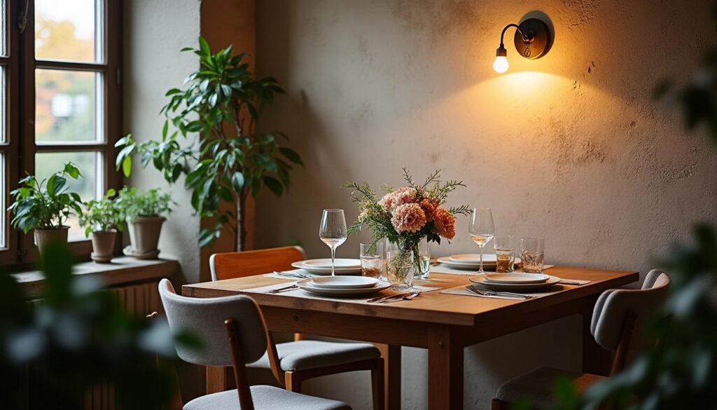 Applique murale pour la salle à manger : éclairage et style parfaits