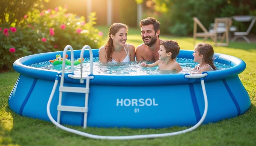 Piscine hors sol à hauteur 1m32 pas chère : guide complet
