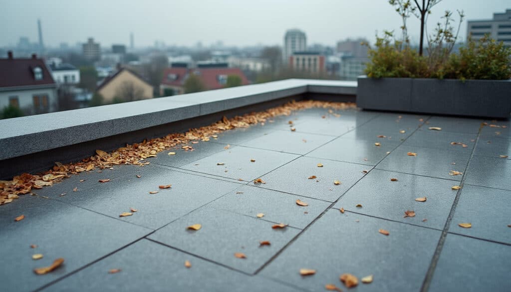 Pente du toit terrasse : bien choisir pour une évacuation optimale