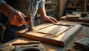 Poncer une porte en bois : guide complet pour une rénovation réussie