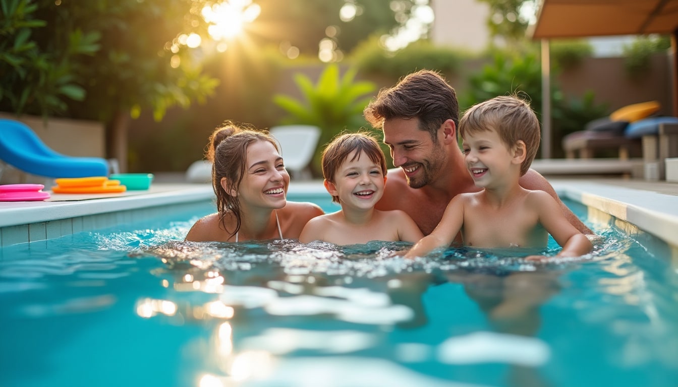 Illustration: Pourquoi choisir une piscine avec une profondeur d’environ 1,20 m ?