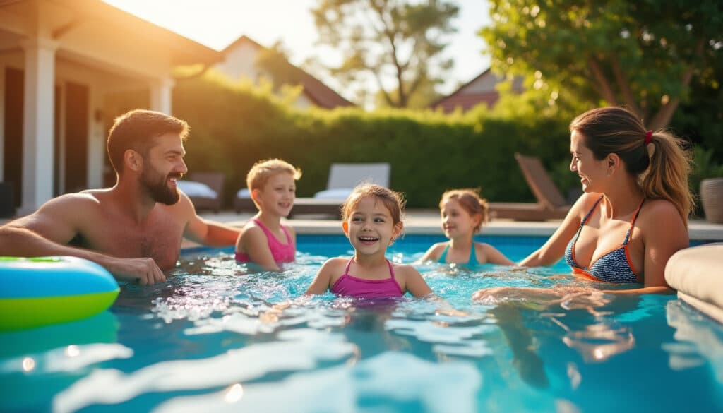 Piscine à hauteur 1m20 : sécurité et confort pour toute la famille