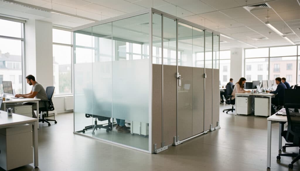 Cloison modulable de bureau : bien la choisir