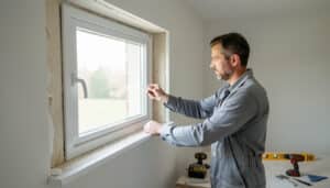 Pose d’une fenêtre PVC en applique en rénovation