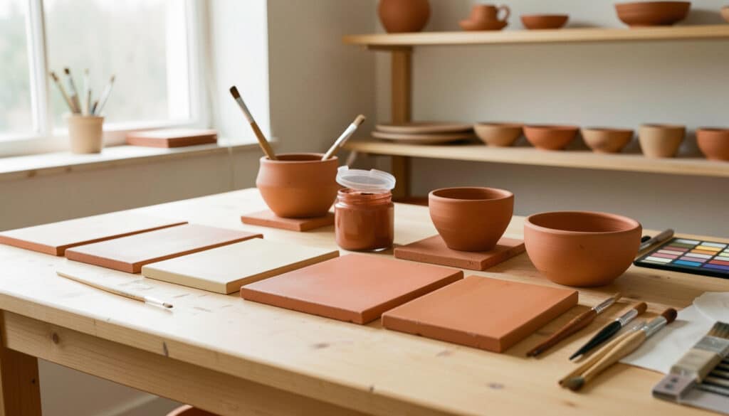 Quelle peinture choisir pour la terre cuite ?