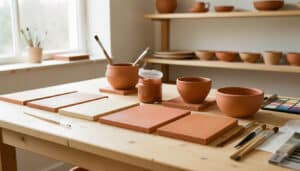 Quelle peinture choisir pour la terre cuite ?